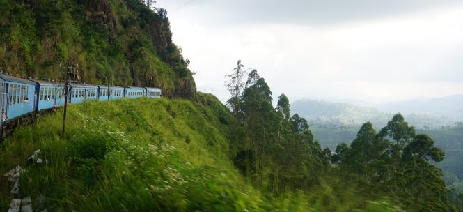 Le plus beau train du Sri Lanka