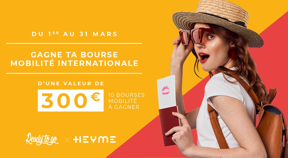 READY TO GO & HEYME offrent des bourses mobilité