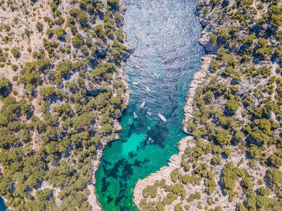 Les plus beaux sites du sud de la France, vus du ciel