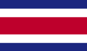 drapeau Costa Rica”