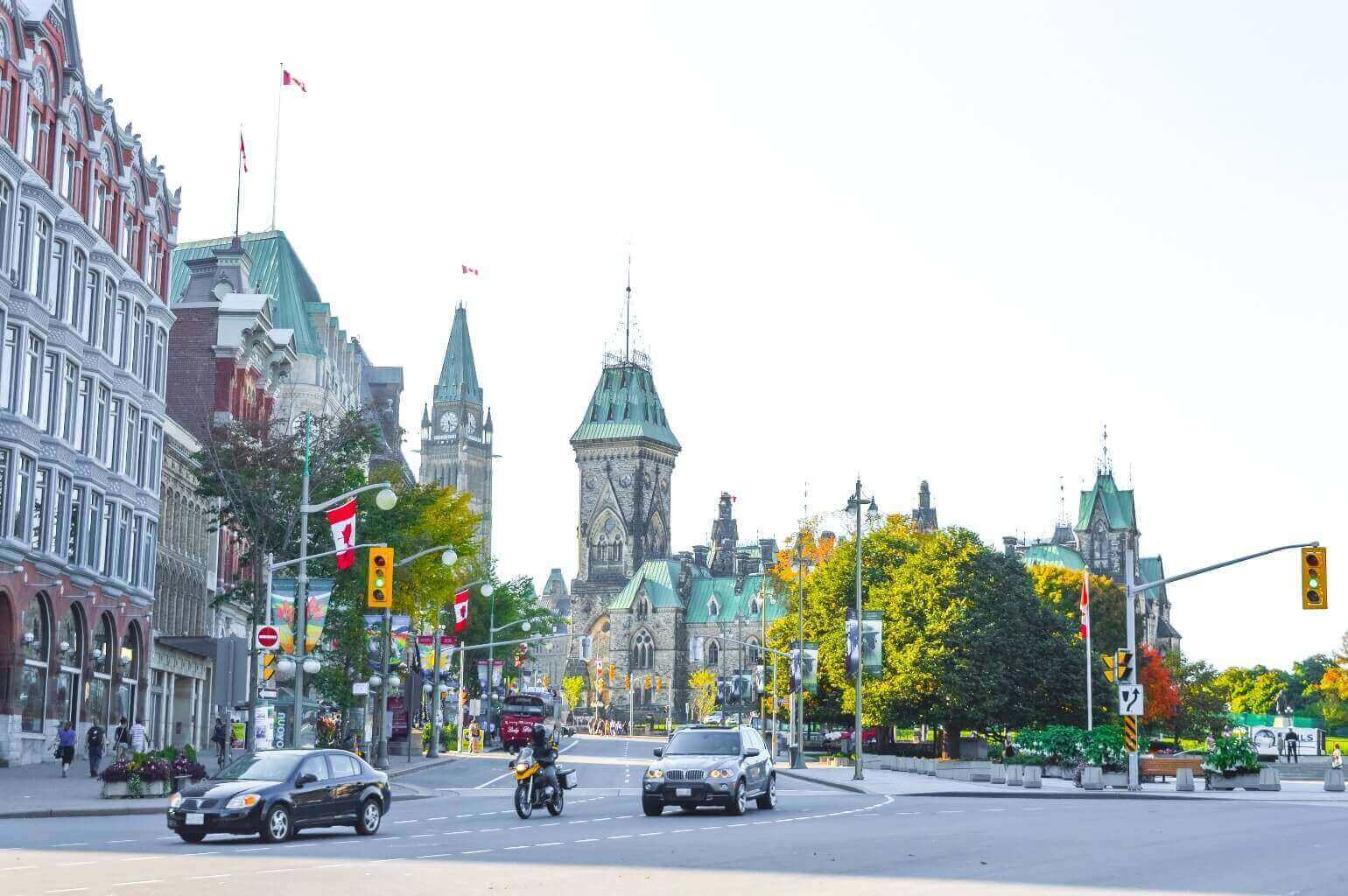 Trafic, circulation à Ottawa, Canada