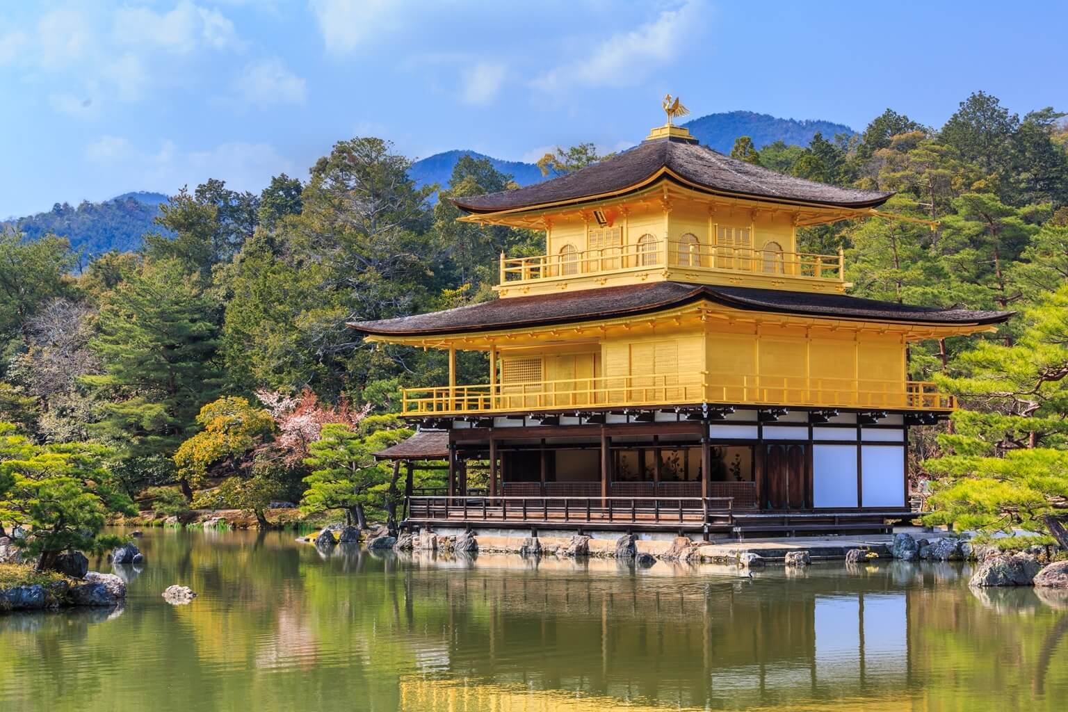 Pavillon doré, Temple Kinkakuji, Kyoto Japon
