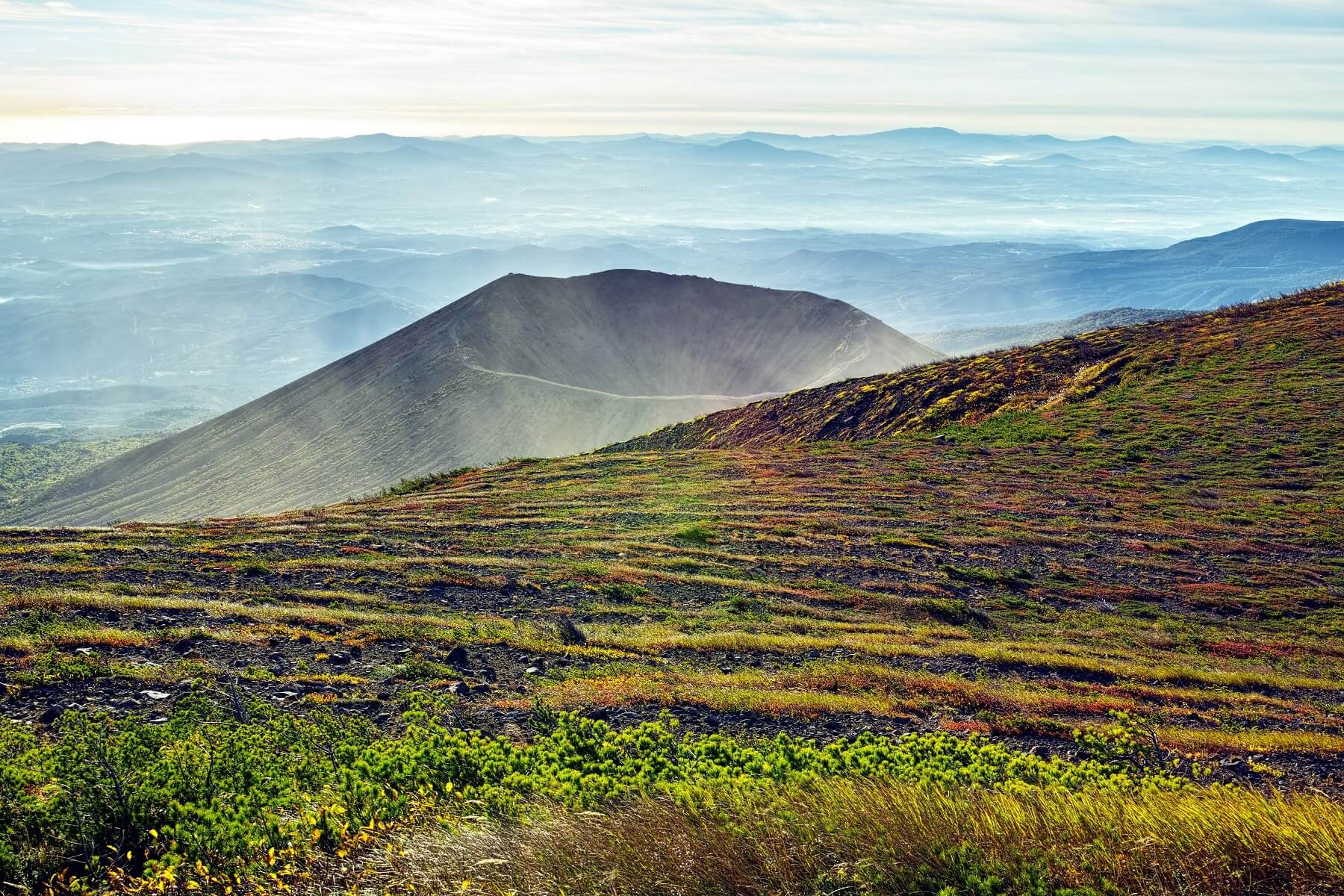 Mont Azuma, Fukushima, Japon