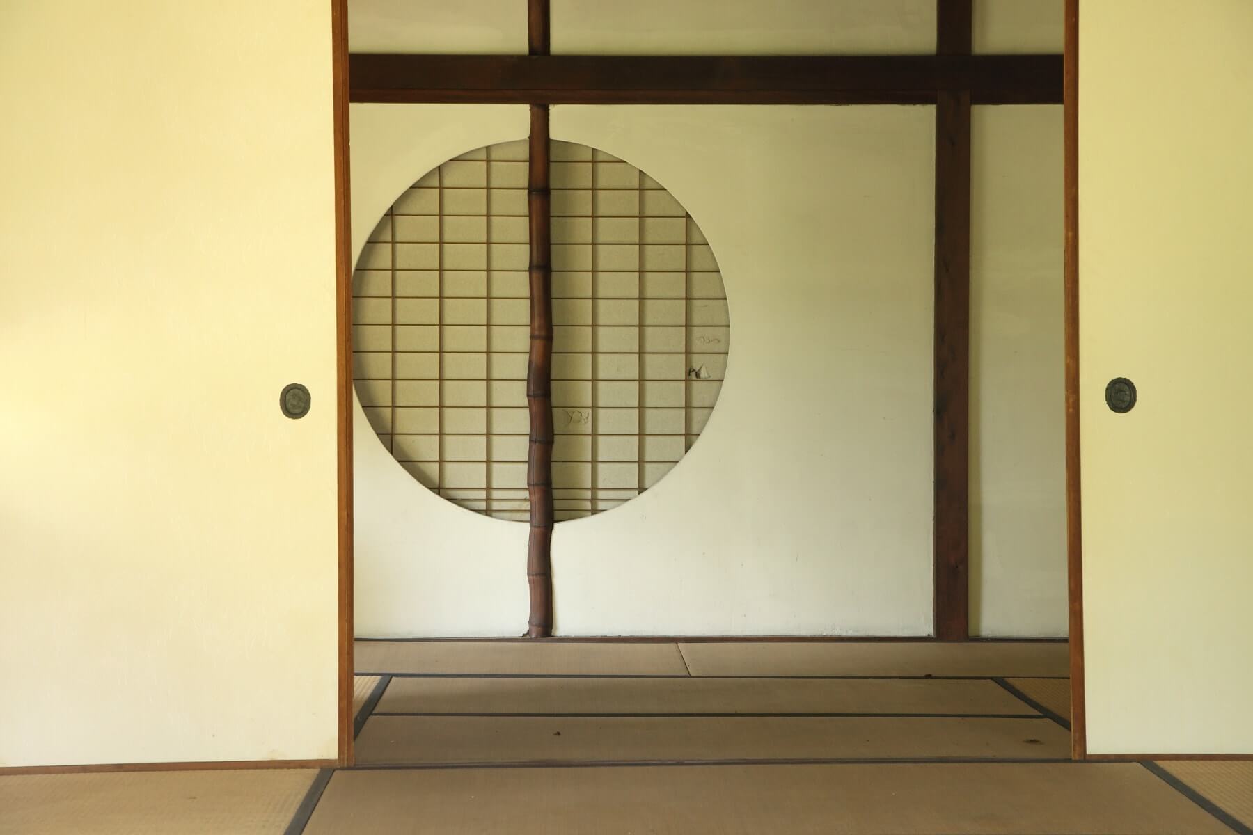 Intérieur traditionnel d'une maison japonaise