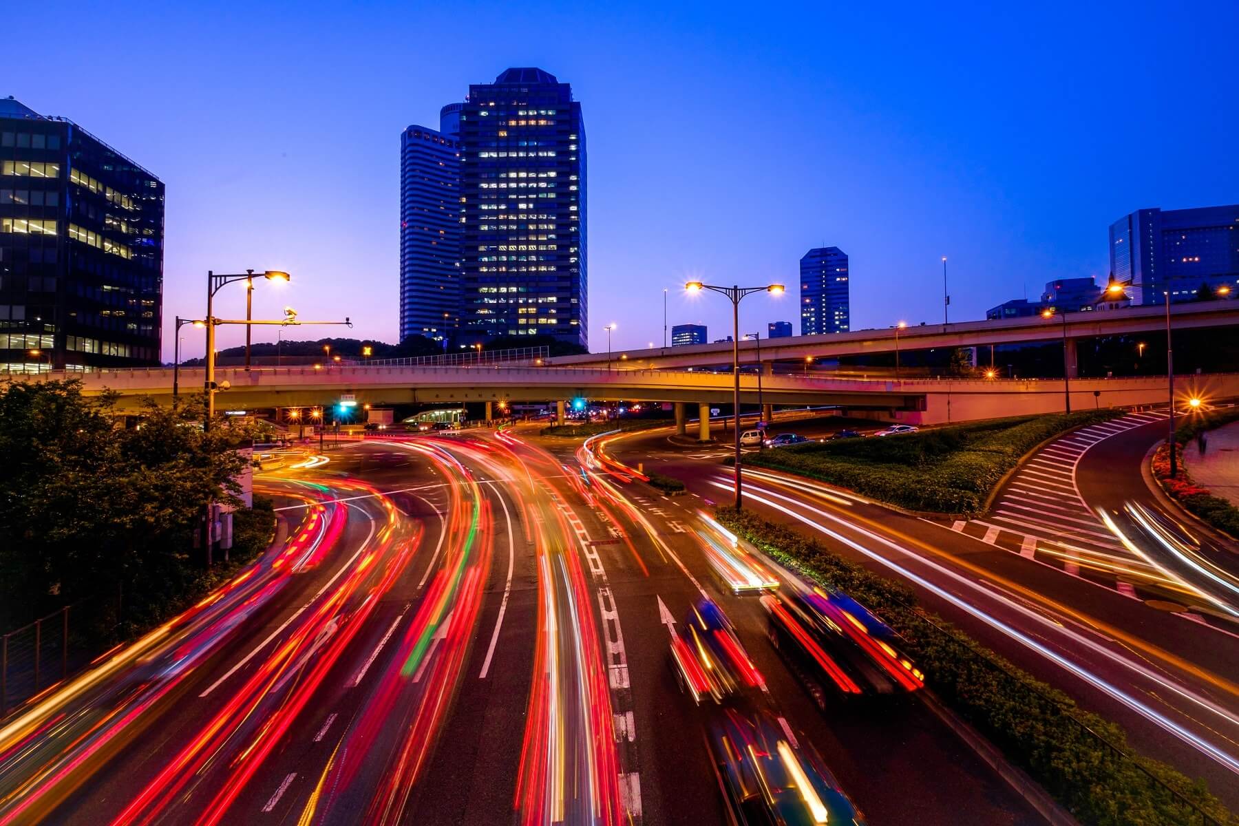 Trafic à Tokyo, Japon