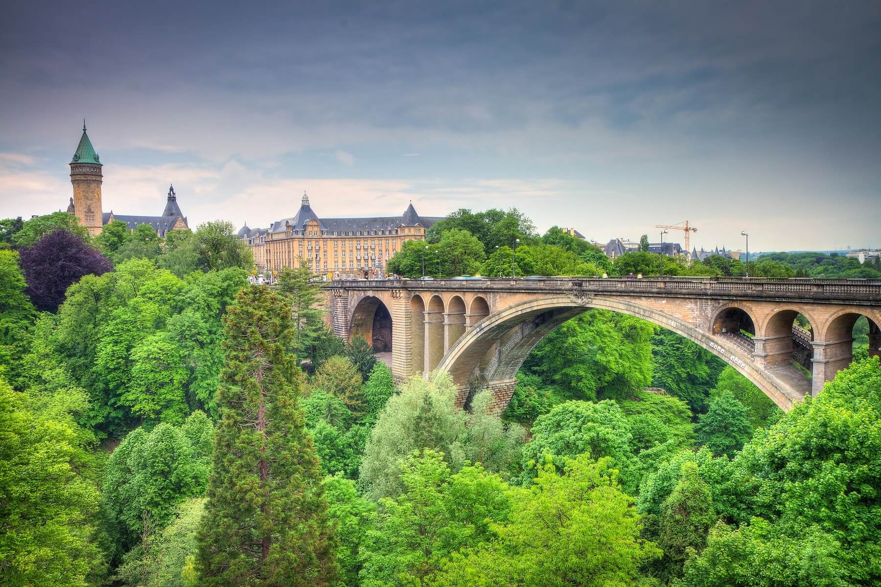 Paysage de Luxembourg-Ville
