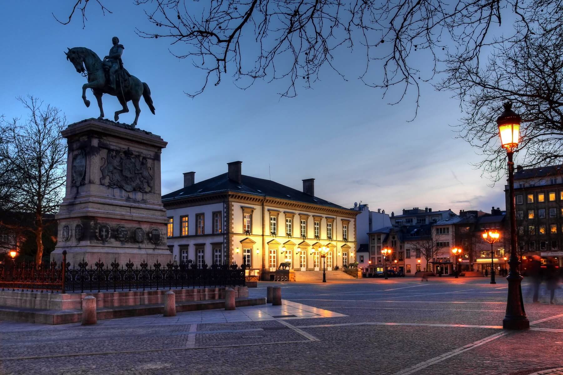 Place Guillaume II (Knuedler) Luxembourg city