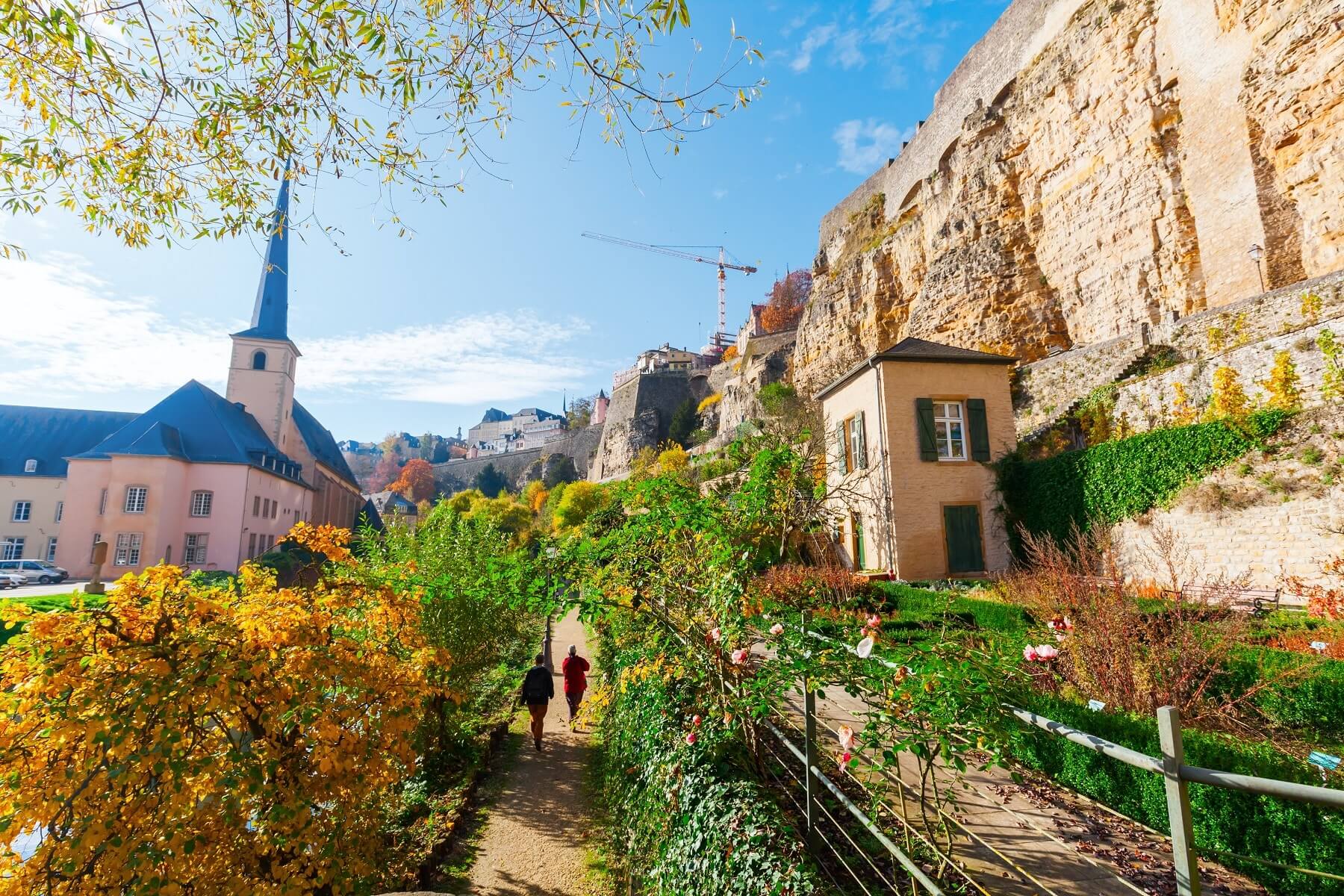 rivière Alzette, Grund, Luxembourg