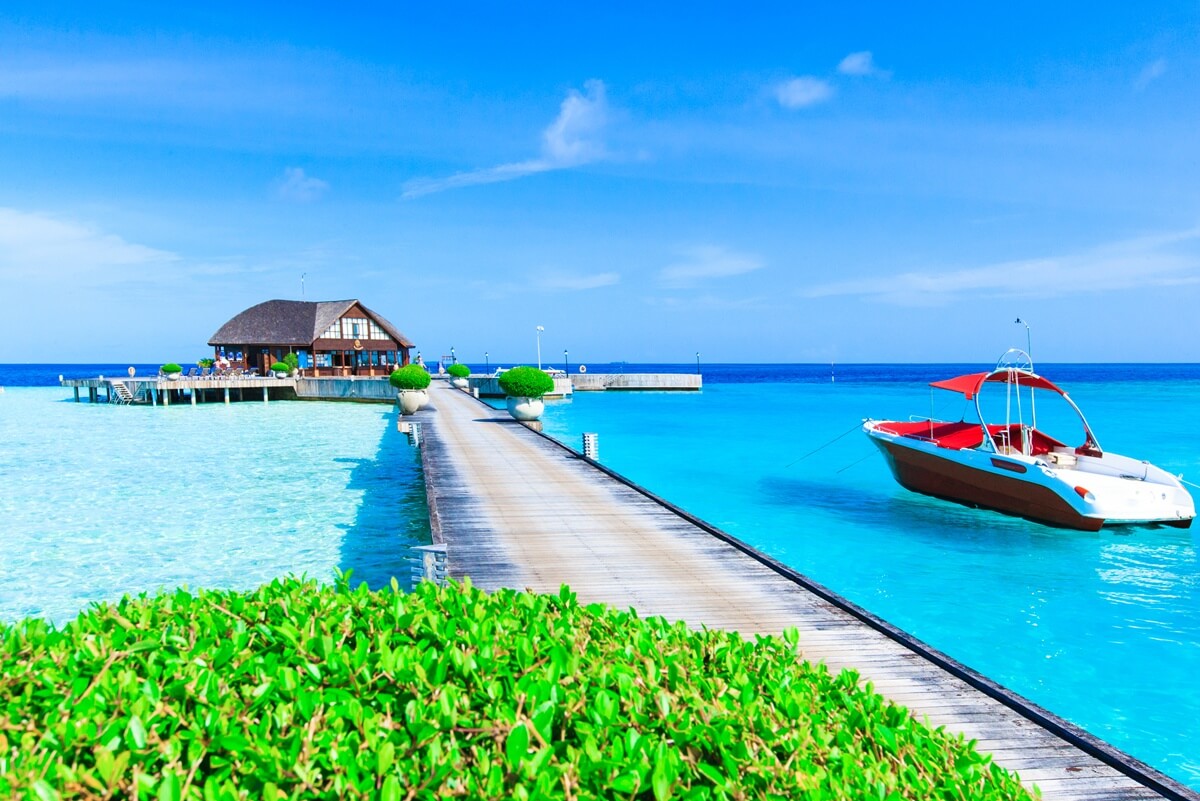 transport aux Maldives