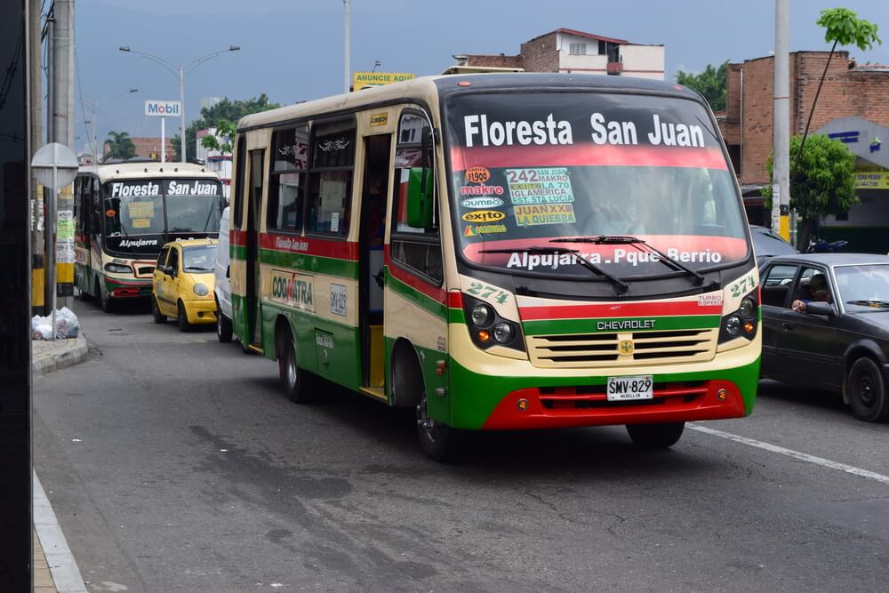 transport en colombie