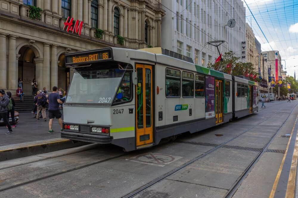 transport à Melbourne bus