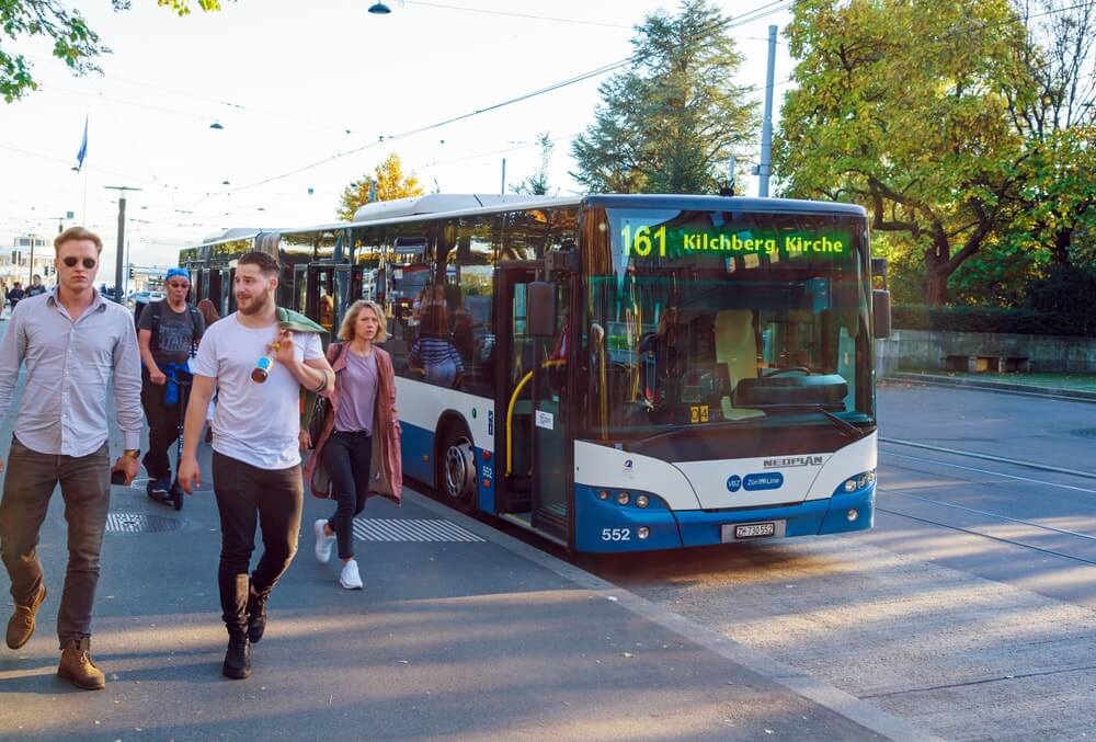 transport à Zurich