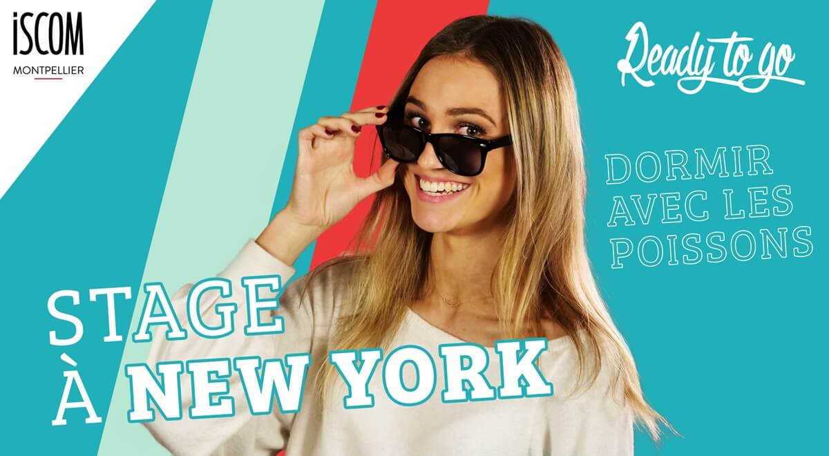 Stage à New York - Etudiante ISCOM - Interview TRIK TRAK TREK – READY TO GO
