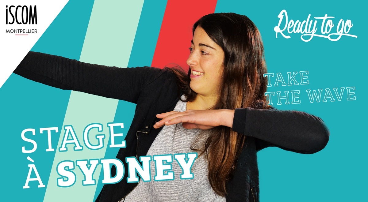 Stage à Sydney - Etudiante ISCOM – Interview TRIK TRAK TREK – READY TO GO