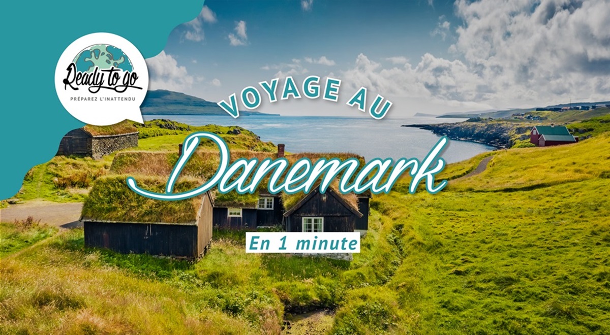 Voyage au Danemark en 1 min