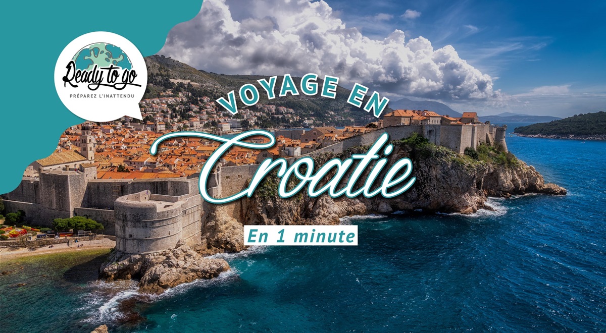 Voyage en Croatie en 1 min