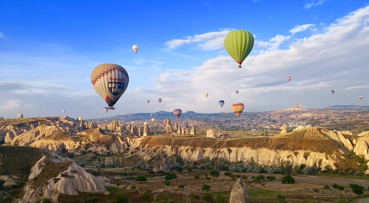 Un tour de montgolfière en Cappadoce  ! 