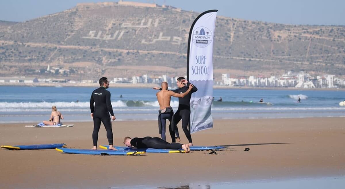 Adrenalin Surf Maroc, surf sous le soleil du Maroc !